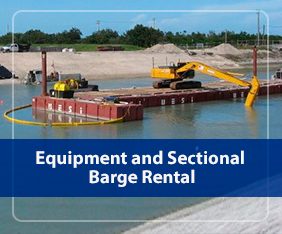 Equipment and Sectional Barge Rental