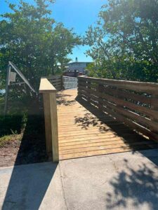 Offshore oil rig diving maintenance operations in the Gulf Coast