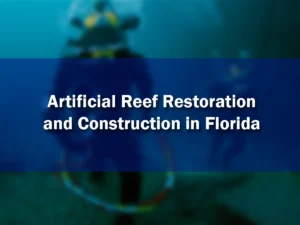 UESI artificial reef restoration and construction services in Florida for marine environmental engineering and subsea habitat protection.
