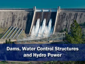 UESI specialized engineering, inspection, and repair services for dams, water control structures, and hydroelectric power plant infrastructure.