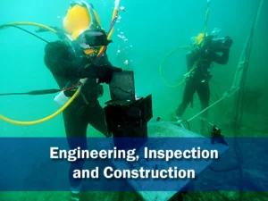 UESI engineering, inspection, and construction services for specialized marine infrastructure, underwater structural assessments, and commercial diving.