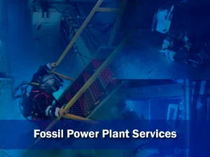 UESI specialized underwater maintenance and engineering services for fossil power plant cooling water systems and marine intake structures.