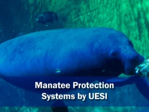 UESI manatee protection systems for marine construction and underwater environmental compliance.